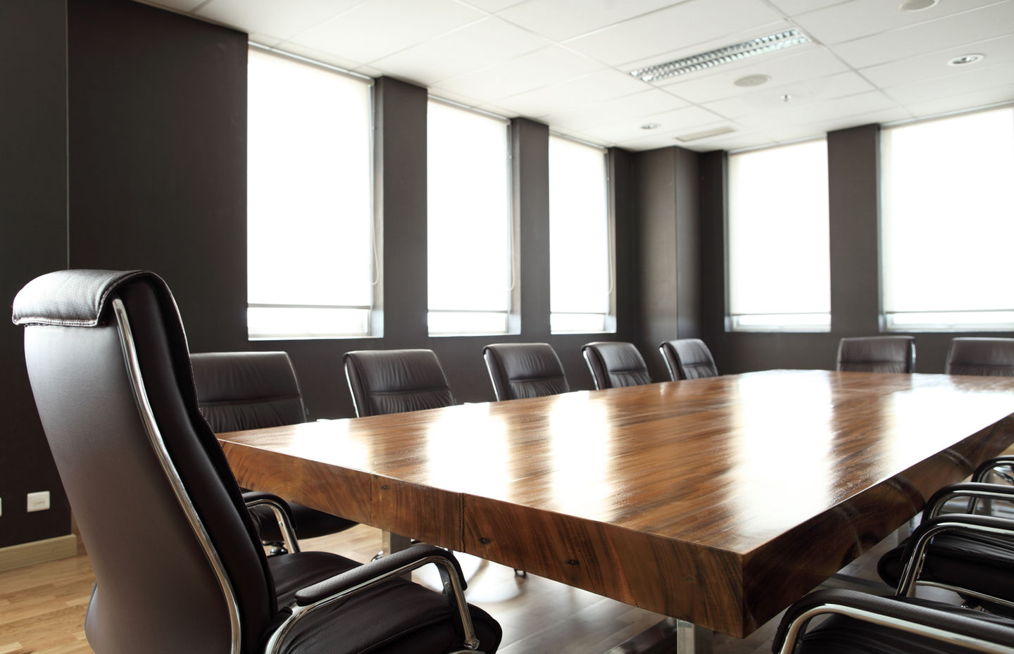 A professional conference room — consulting and advisory services